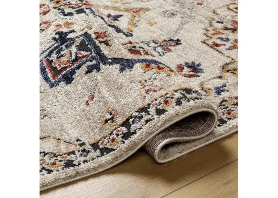 Liebe LBE-2308 7'10" x 10' Machine Woven Rug