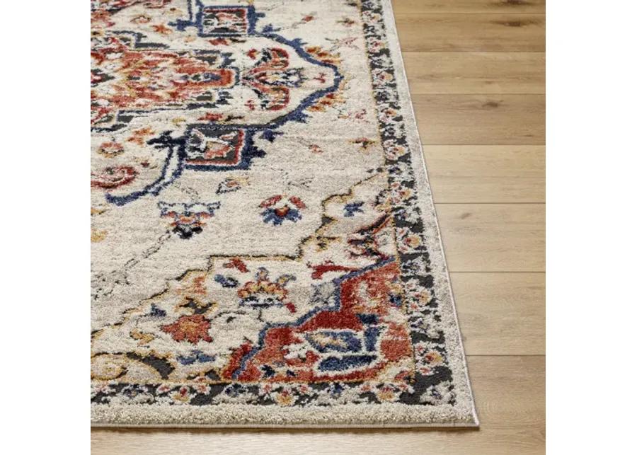 Liebe LBE-2308 7'10" x 10' Machine Woven Rug