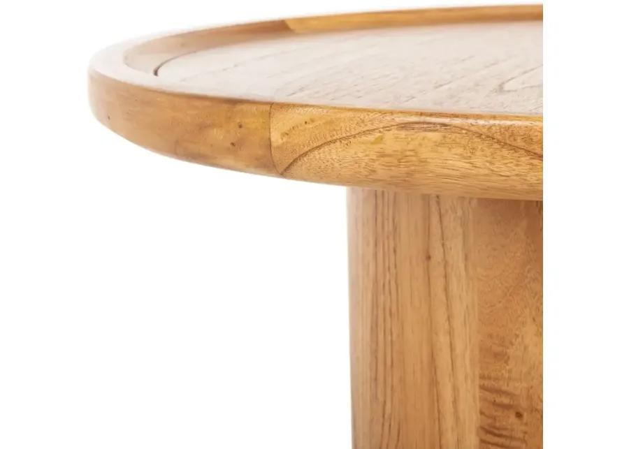 Devin Round Pedestal Coffee Table