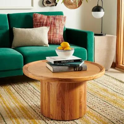 Devin Round Pedestal Coffee Table