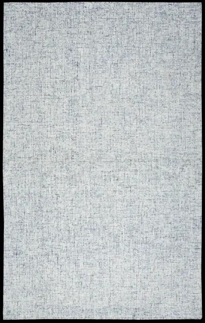 Brindleton Blue/Natural Tweed Wool 6'6" x 9'6" Rectangle Rug