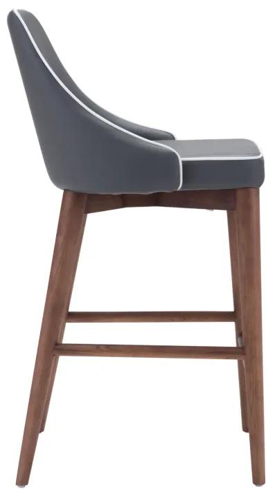 Moor Counter Stool Dark Gray