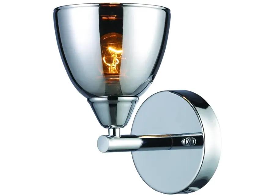 Reflections 8" High 1-Light Sconce - Polished Chrome