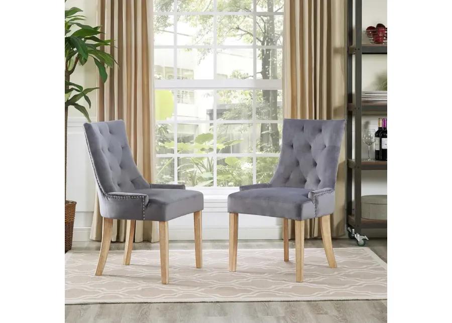 Pose Dining Chair Performance Velvet Set of 2