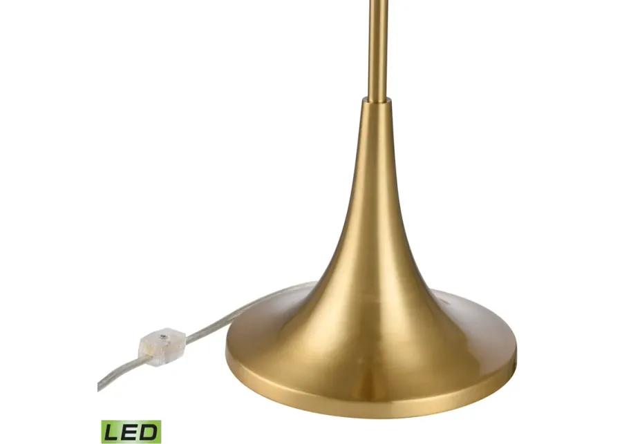 Robin Avenue 30'' High 1-Light Table Lamp - Satin Gold - Includes LED Bulb