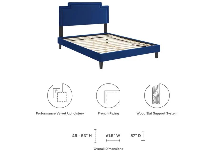 Liva Performance Velvet Full Bed