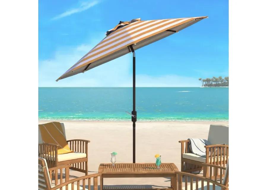 Uv Resistant Iris Fashion Line 9ft Auto Tilt Umbrella