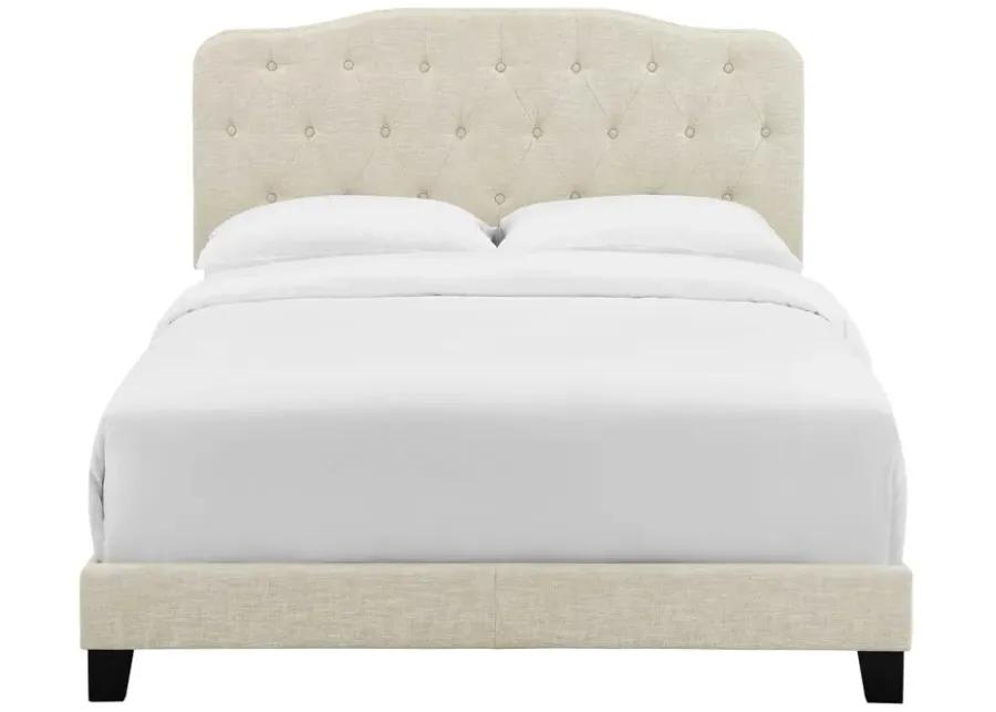 Amelia Queen Upholstered Fabric Bed