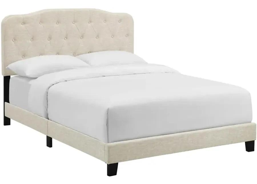 Amelia Queen Upholstered Fabric Bed