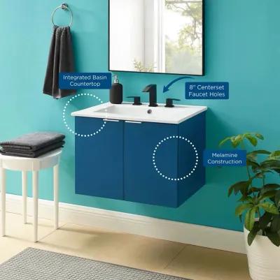 Maybelle 24" Wall-Mount Bathroom Vanity