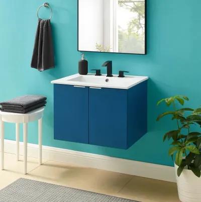 Maybelle 24" Wall-Mount Bathroom Vanity