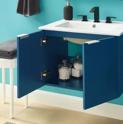 Maybelle 24" Wall-Mount Bathroom Vanity