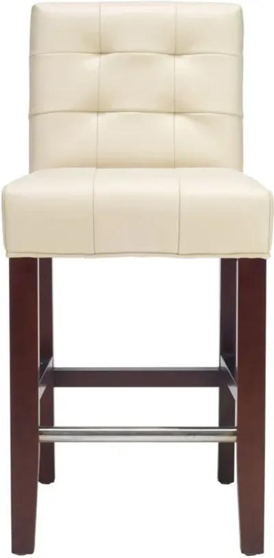 THOMPSON 23.9" LEATHER COUNTER STOOL