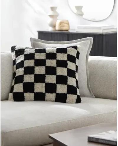 Lukas LUK-002 22"L x 22"W Accent Pillow  - Poly Insert