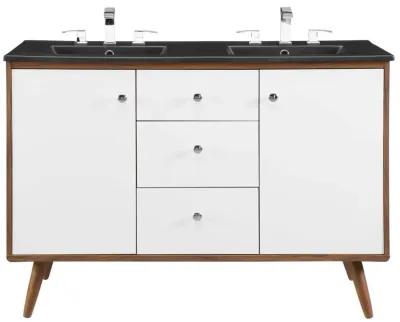 Transmit 48" Double Sink Bathroom Vanity