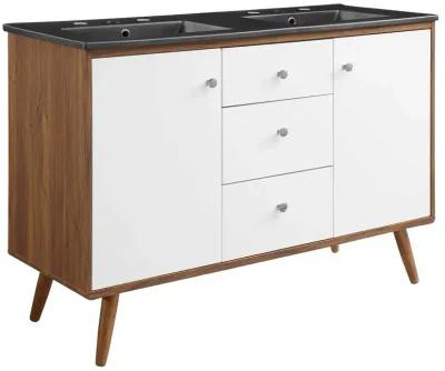 Transmit 48" Double Sink Bathroom Vanity