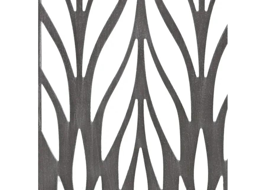 Madison Park Florian Reclaimed Grey Grey Laser Cut Wood 2-piece Panel Wall Decor Set