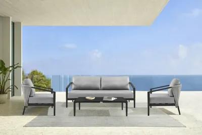 Palma Patio 4-Piece Outdoor Lounge Set 