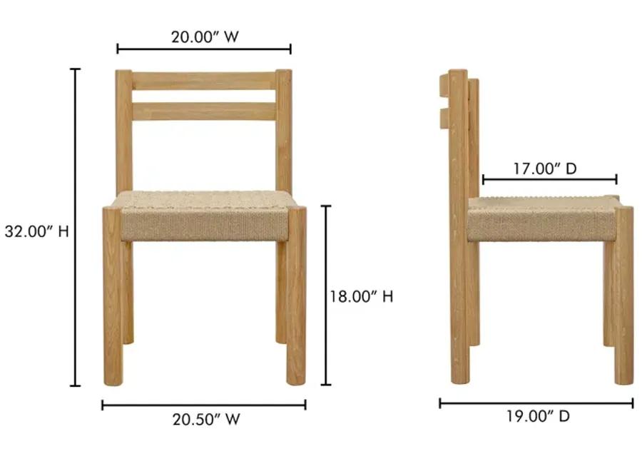 FINN DINING CHAIR - SET OF TWO