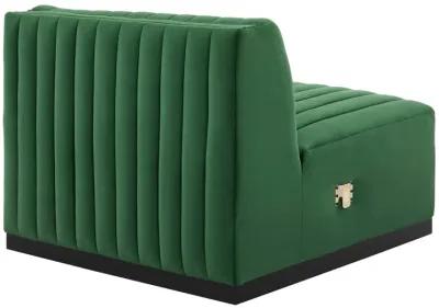 Conjure Channel Tufted Performance Velvet Sofa