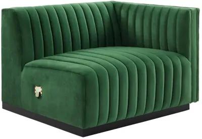 Conjure Channel Tufted Performance Velvet Sofa