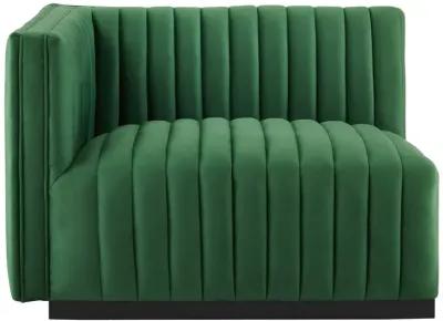 Conjure Channel Tufted Performance Velvet Sofa