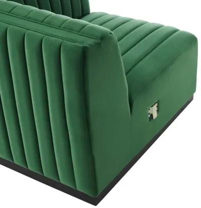 Conjure Channel Tufted Performance Velvet Sofa