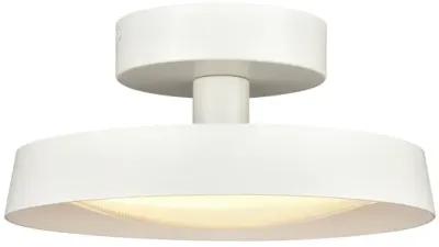 Nancy 11.75" WideLED Semi Flush Mount - Matte White