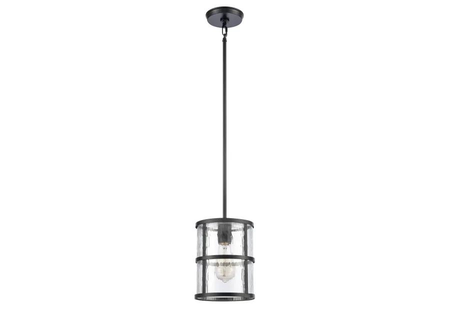 Solace 7" Wide 1-Light Mini Pendant - Matte Black