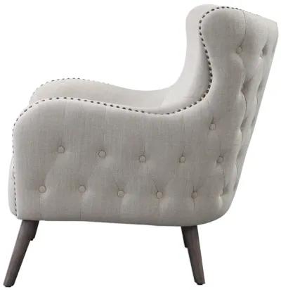 Donya Cream Accent Chair