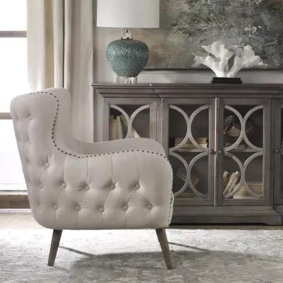 Donya Cream Accent Chair