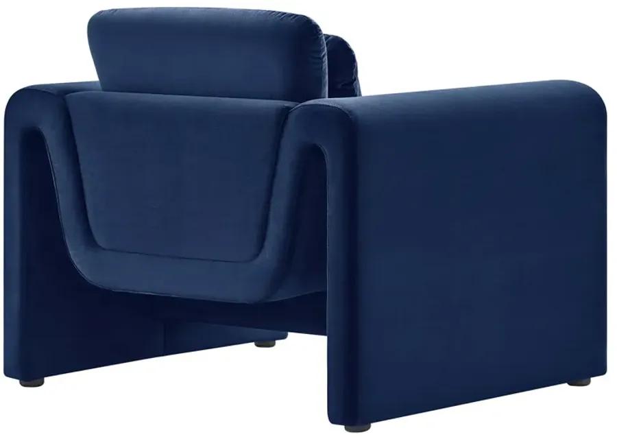 Waverly Performance Velvet Armchair