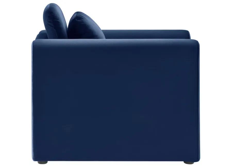 Waverly Performance Velvet Armchair