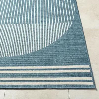 Alfresco ALF-9689 2'5" x 4'5" Machine Woven Rug