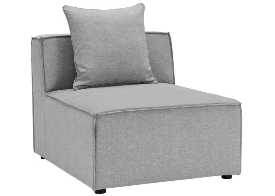 Saybrook Outdoor Patio Upholstered 6-Piece Sectional Sofa