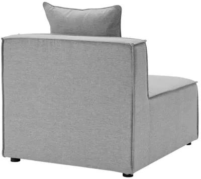 Saybrook Outdoor Patio Upholstered 6-Piece Sectional Sofa