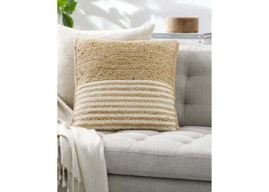 Raipur RPU-001 20"L x 20"W Accent Pillow  - Down Insert