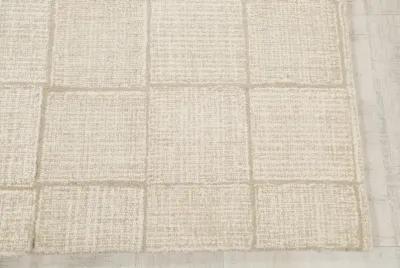 Taylor Ivory  Wool 7'9" x 9'9" Rectangle Rug