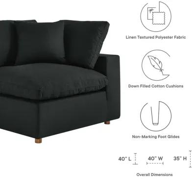 Commix Down Filled Overstuffed 7-Piece Sectional Sofa