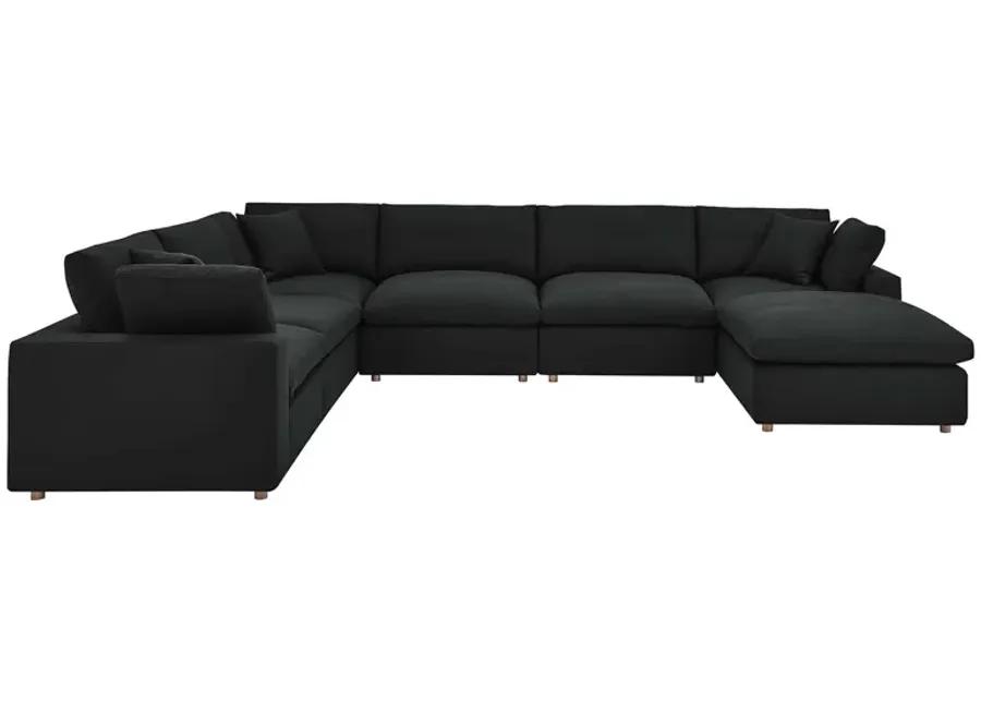 Commix Down Filled Overstuffed 7-Piece Sectional Sofa