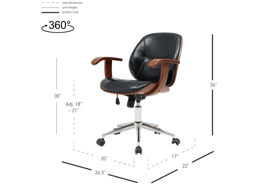 Samuel Office Chair with Armrest