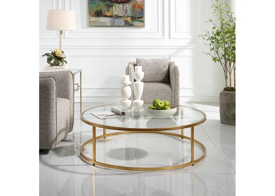 Radius Modern Circular Coffee Table