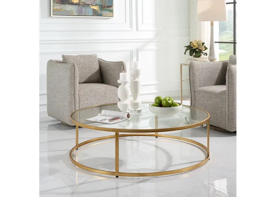 Radius Modern Circular Coffee Table