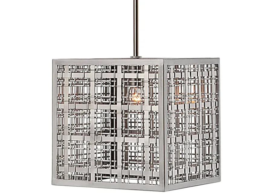 Pendleton 1 Light Nickel Pendant