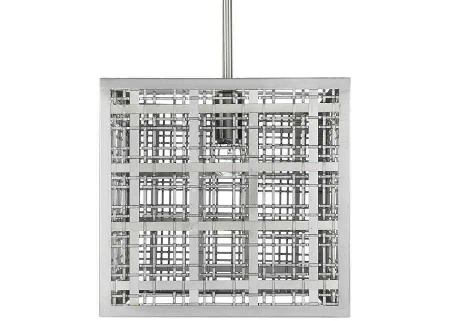 Pendleton 1 Light Nickel Pendant