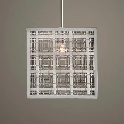 Pendleton 1 Light Nickel Pendant