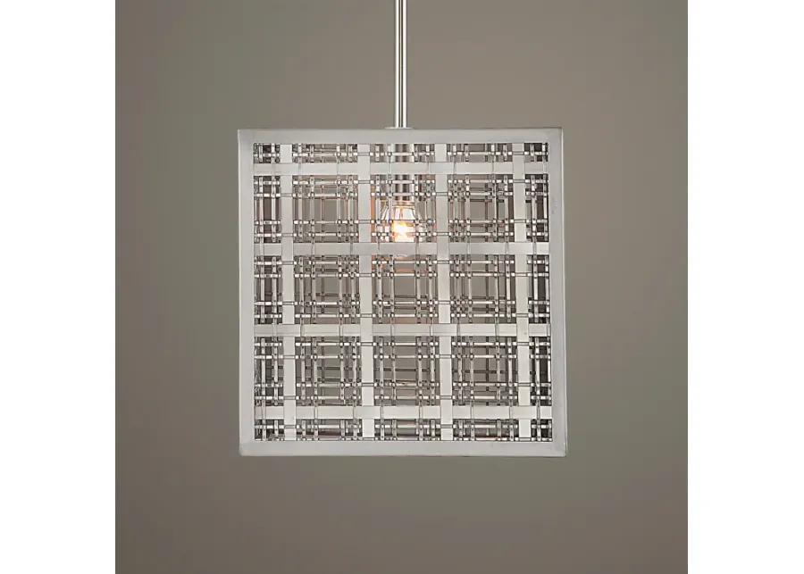 Pendleton 1 Light Nickel Pendant