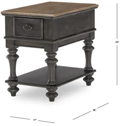 Kingston (Sandalwood Brown + Dark Sable) End Table