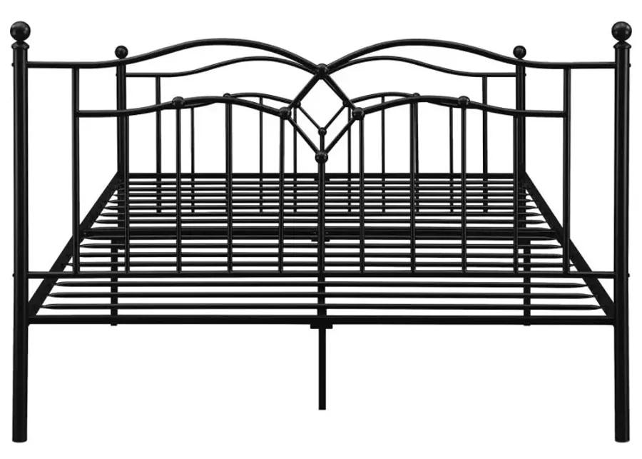 Klossen Queen Platform Bed Black