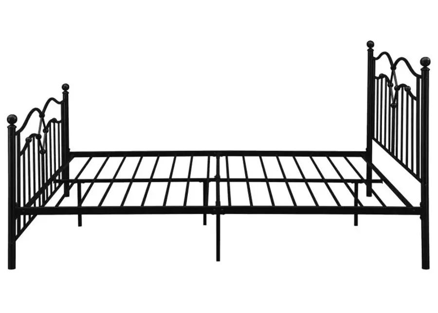 Klossen Queen Platform Bed Black